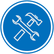 Security camera maintenance and repair service icon - Edge CCTV
